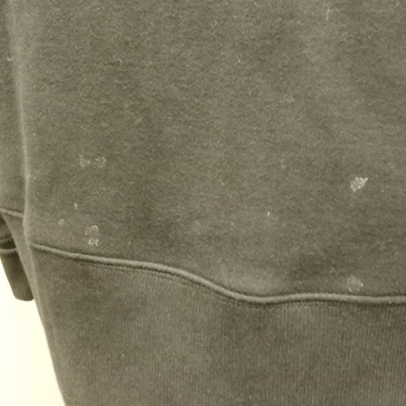 HBC Hudson Bay Olympic black long sleeve double snap fleece bomber jacket sz XL - Picture 5 of 5